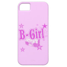 Caso rosado del iPhone 5 del B-Chica iPhone 5 Case-Mate Protectores