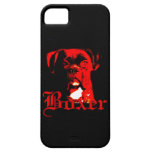 Caso universal del iPhone 5 del perro del boxeador iPhone 5 Carcasas