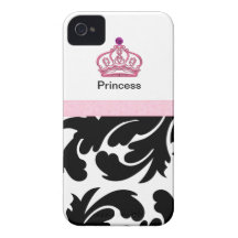 Casos reales del iPhone de la corona Case-Mate iPhone 4 Cárcasa