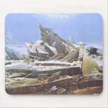 Caspar David Friedrich - el mar polar Tapetes De Ratón