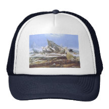 Caspar David Friedrich - el mar polar Gorras De Camionero