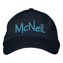 Casquillo #1 de McNeil Gorra Bordada