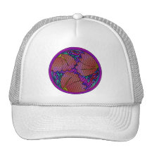 Casquillo a cuadros del amanecer gorras de camionero
