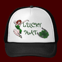 Casquillo afortunado modelo irlandés retro del cas gorras