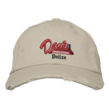 Casquillo apenado de la barra del chocolate de Dan Gorra Bordada
