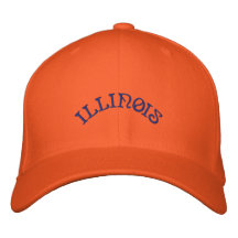 Casquillo básico de Illinois de las lanas de Flexf Gorra De Béisbol