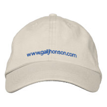 Casquillo blanco gorra bordada