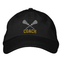 Casquillo bordado coche de LaCrosse Gorra De Beisbol