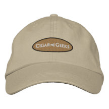 Casquillo bordado frikis del cigarro con el logoti gorros bordados