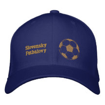 Casquillo bordado Futbalovy de Slovensky Gorra De Béisbol Bordada