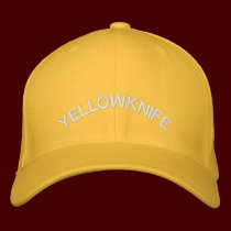 Casquillo bordado gorra de béisbol de Yellowknife  gorras bordados