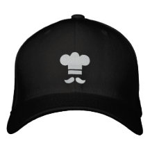 Casquillo bordado gorra del cocinero gorras bordadas