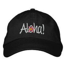 Casquillo bordado Hawaiian de la hawaiana Gorras Bordadas