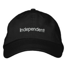 Casquillo bordado independiente gorra bordada
