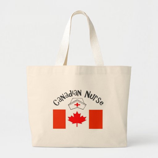 Casquillo canadiense de la enfermera de la enferme bolsas de mano