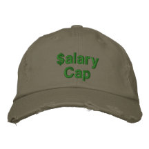 casquillo de $alary gorra de beisbol bordada