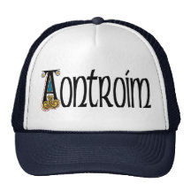 Casquillo de Antrim (gaélico) Gorros Bordados