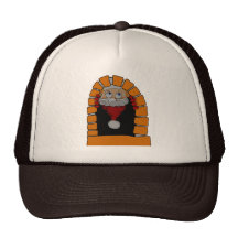 Casquillo de chimenea de Santa Gorros Bordados
