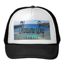 Casquillo de Hawaii Tuckers de la bahía de Hanauma Gorras De Camionero