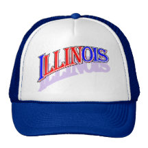 Casquillo de Illinois RWBcaps Gorro De Camionero