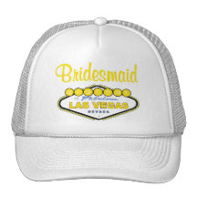 Casquillo de la dama de honor de Las Vegas Gorro