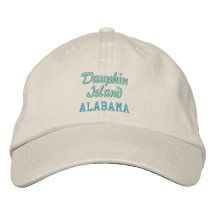 Casquillo de la ISLA del DELFÍN Gorra Bordada