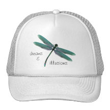 Casquillo de la libélula gorro de camionero