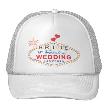 Casquillo de la novia de Las Vegas Gorros