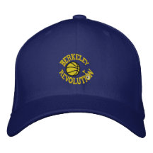 Casquillo de la revolución de Berkeley Gorra De Béisbol Bordada