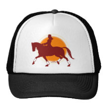 Casquillo de la salida del sol del Dressage Gorros Bordados