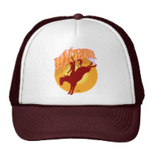 Casquillo de la salida del sol del rodeo de Wyomin Gorros