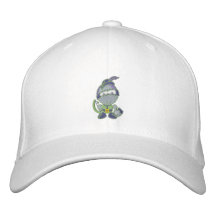 Casquillo de las lanas de Blurple Flexfit Gorra Bordada