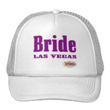 Casquillo de Las Vegas de la novia Gorro