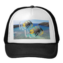 Casquillo de los pescados del disparador de Hawaii Gorros