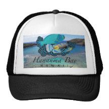 Casquillo de los pescados del disparador de Hawaii Gorros