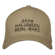 CASQUILLO DE METAL-MARE GORRA BORDADA