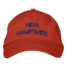 Casquillo de New Hampshire Gorra De Béisbol