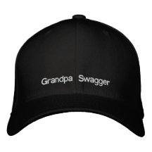 Casquillo del abuelo de la fanfarronería gorra de béisbol bordada
