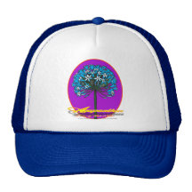 Casquillo del Agapanthus Gorros Bordados