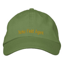 Casquillo del agente del campo de Xeko Gorras Bordadas