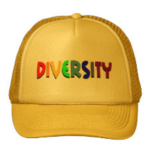 Casquillo del arco iris de la diversidad gorro