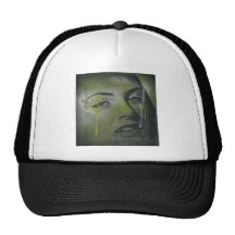 Casquillo del arte de la pintada del dolor * como  gorras de camionero