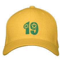 Casquillo del balón de fútbol de fanáticos del fút gorra de béisbol