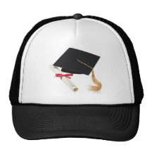 Casquillo del camión del diplomado de High School  Gorras De Camionero