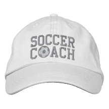 Casquillo del coche del fútbol gorras bordadas