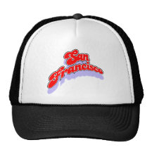 Casquillo del openswoop de San Francisco Gorros Bordados