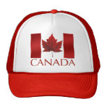 Casquillo del recuerdo de Canadá del gorra del cam
