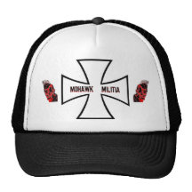CASQUILLO DEL SOLDADO DE LA MILICIA DEL MOHAWK GORRAS