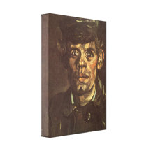 Casquillo enarbolado de Vincent van Gogh Lona Envuelta Para Galerías