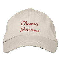 Casquillo/gorra bordados mama de Obama Gorra Bordada